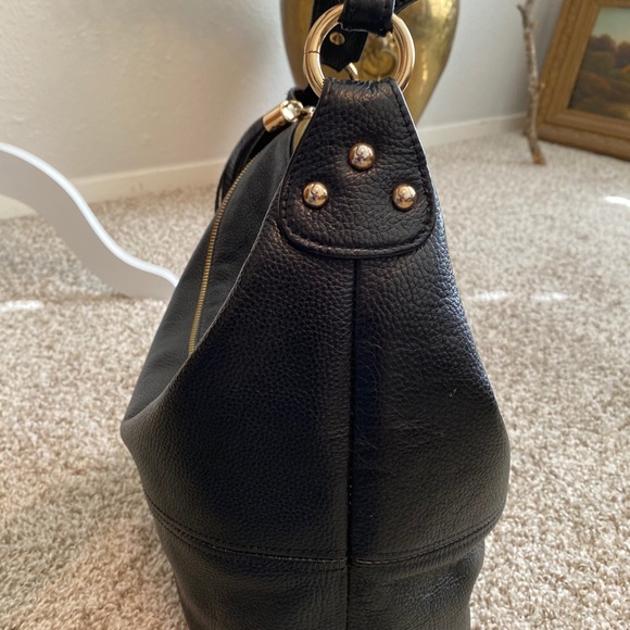 Onna Ehrlich black leather handbag - Picture 10 of 16